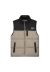 Malelions Sport Counter Bodywarmer MS1-AW23-05-164 Zwart / Beige