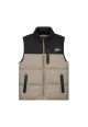 Malelions Sport Counter Bodywarmer MS1-AW23-05-164 Zwart / Beige